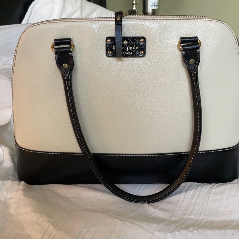 Kate Spade Black & Cream bag